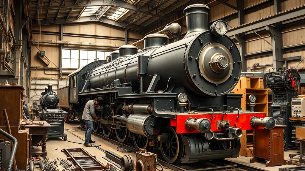 Rolling Stock & Restoration Coverage for Locomotives and Coaches